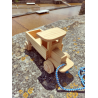 Camioneta de Madeira 17cm