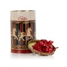 Lata carrossel Musical com bombons de chocolate
