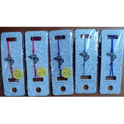 Pulseiras (bicicleta, música, conchas, arvore da vida