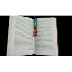 Marcador de livros pintado à mão