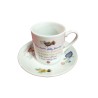 Chávena de café lenço dos namorados
