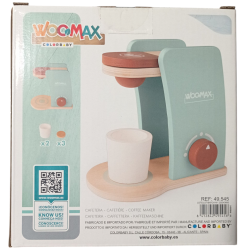 Máquina de café em madeira