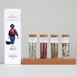 Conjunto de sal aromatizado...