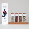 Conjunto de sal aromatizado c/ base de cortiça