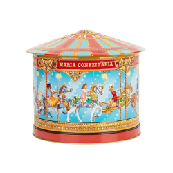 Lata de Música com bolachas