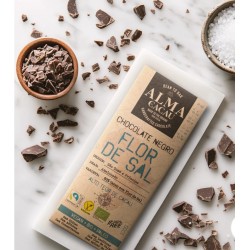 Chocolate Negro BIO 60% Cacau c/ Flor de Sal 100 g