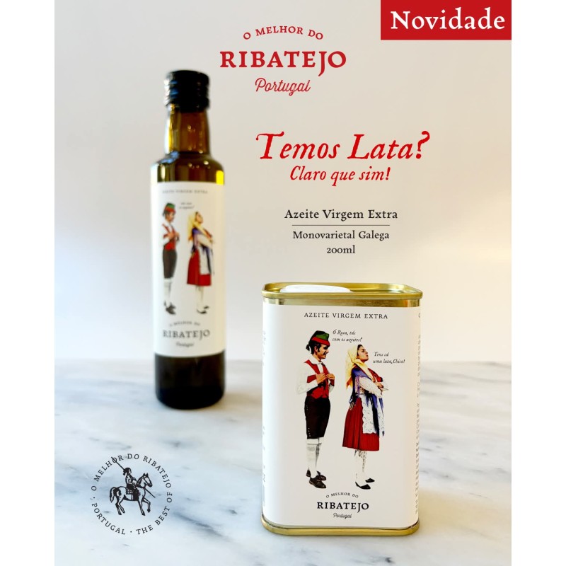 Lata de azeite virgem extra 200ml