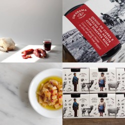 Queijo de cabra e ovelha em azeite c/ pimenta rosa