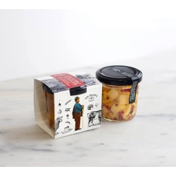 Queijo de cabra e ovelha em azeite c/ pimenta rosa