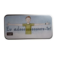 Caixa com chocolate ADORO-TE!