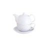 Bule porcelana com chávena